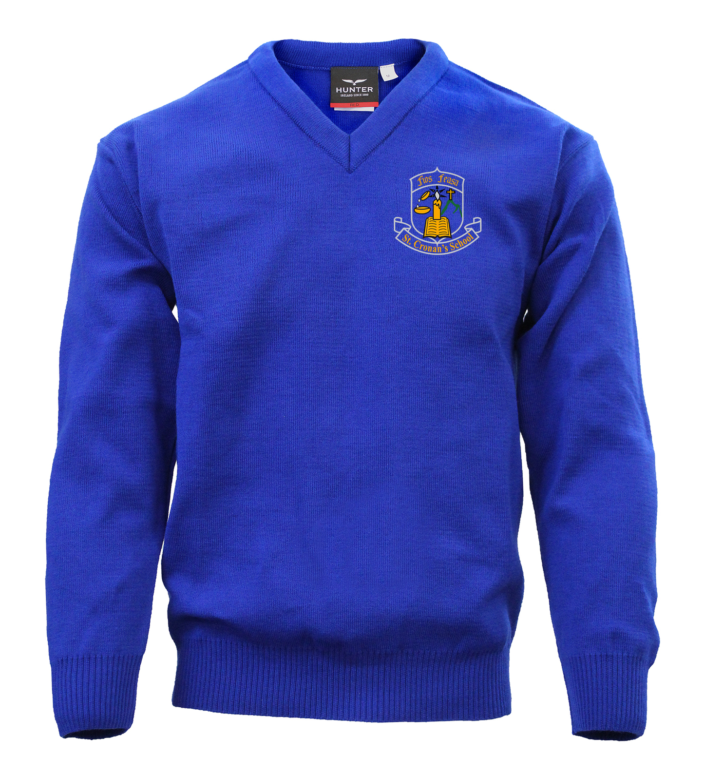 Royal Blue V neck Jumper