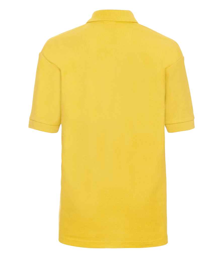 Yellow Polo Shirt Gaelscoil Uí Chéadaigh