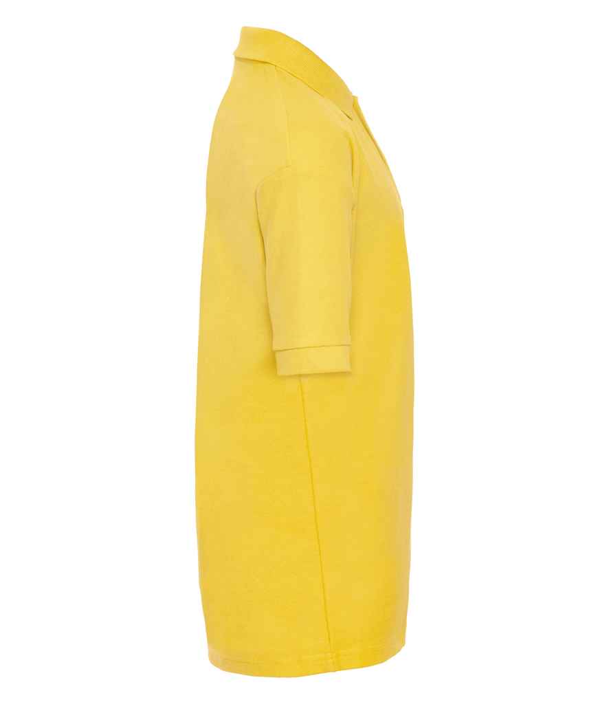 Yellow Polo Shirt Gaelscoil Uí Chéadaigh