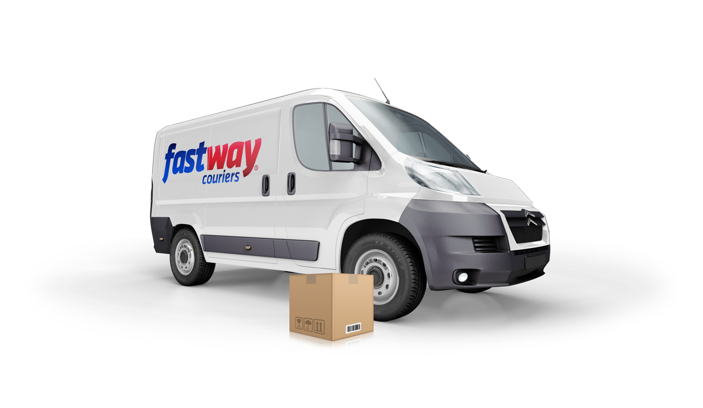 Fastway delivery service for the school shop