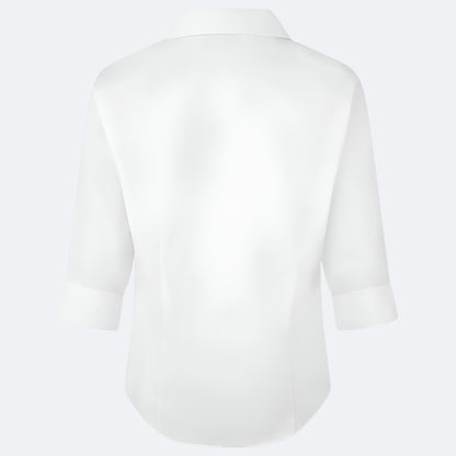 White shirt on a white background