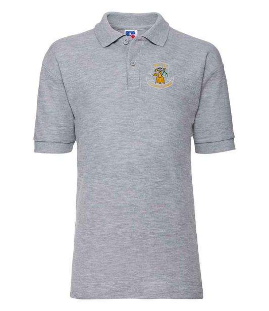 Grey Polo Shirt (St Cronans)