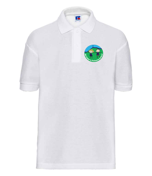 White Polo Shirt St. Peter’s Primary school Bray