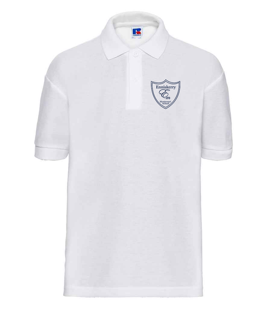 White Polo Shirt Enniskerry Montessori