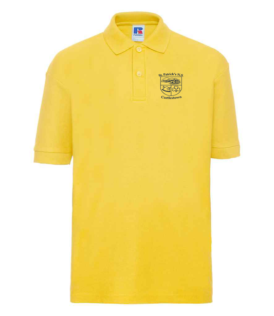 Yellow Polo Shirt St Patrick’s Curtlestown N.S