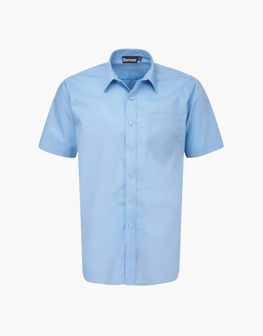 Boys School Shirts (Short Sleeve) - Twin Pack