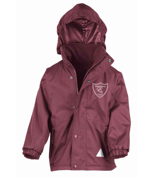 Burgundy Kids Fleece Lined StormDri 4000 Jacket