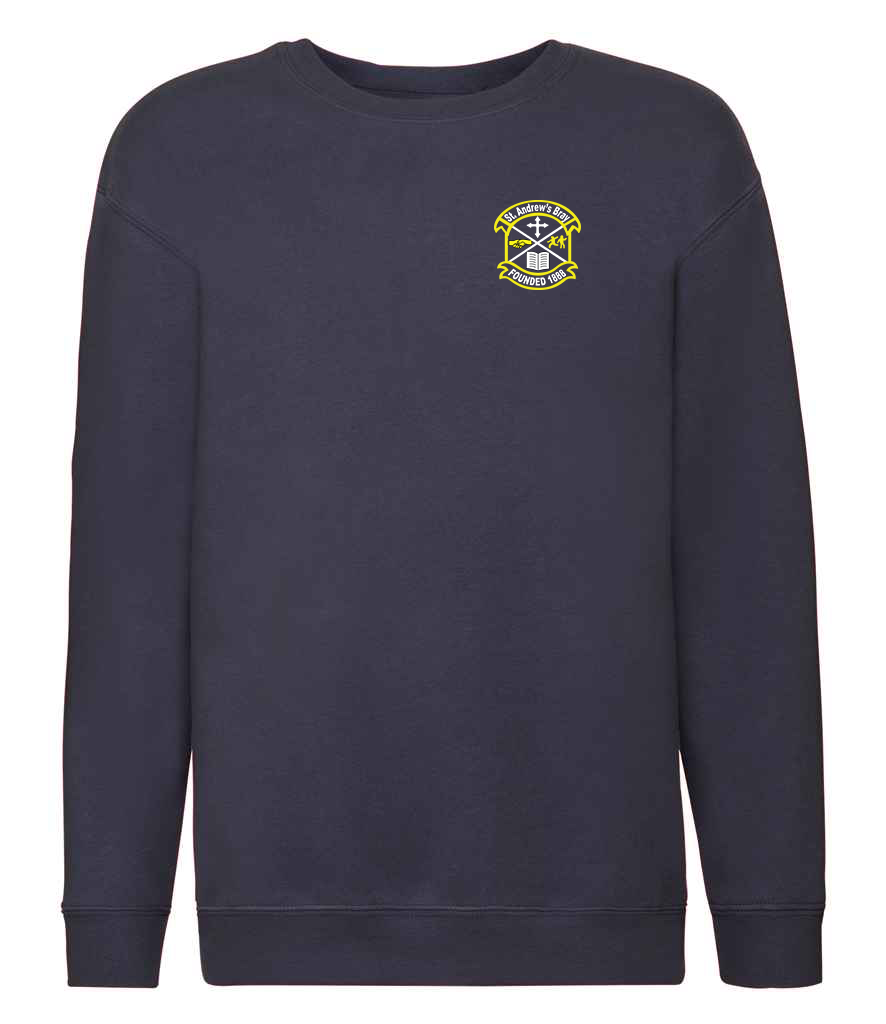 Navy Tracksuit Top St Andrew's NS