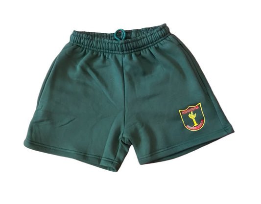 Bottle Green Sweat Shorts Ravenswell