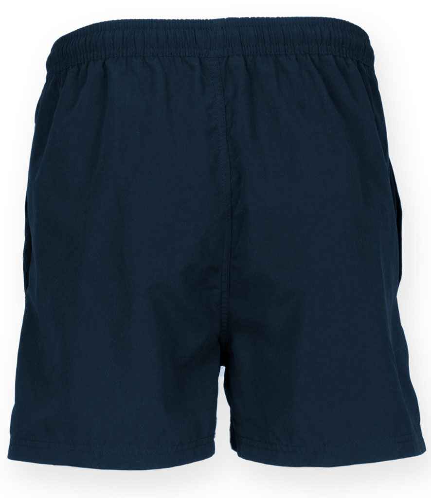 Navy Kids Track Shorts Microfibre St Cronans Bray