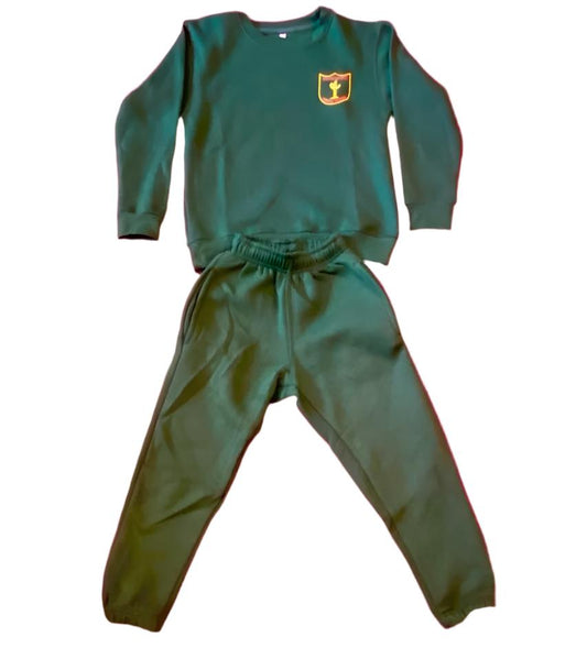 Bottle Green Tracksuit Set Ravenswell