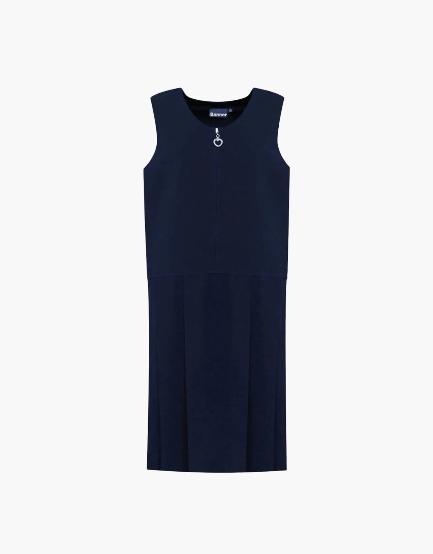 Lynton Pleated Pinafore Navy